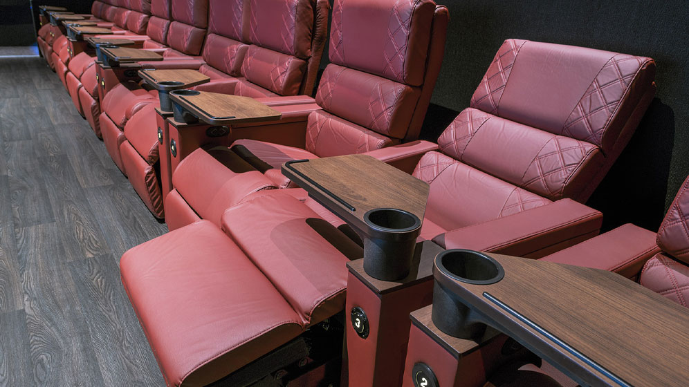 VIP Cinema Seat Tables - Manufacture